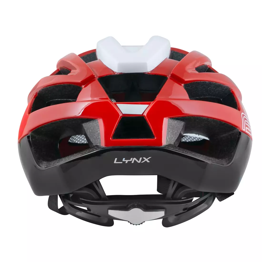 FORCE LYNX Kerékpáros sisak white/red