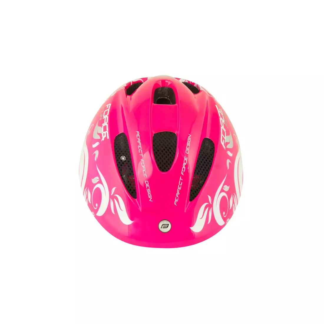 FORCE gyermek kerékpáros sisak FUN STRIPES pink