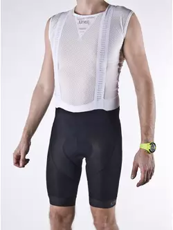 KAYMAQ PRO 30001 - férfi kantáros rövidnadrág, HP Carbon, szín: Fekete