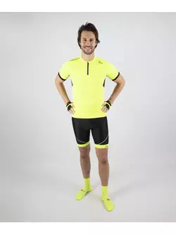 ROGELLI PERUGIA 2.0 férfi kerékpáros mez, fluor sárga