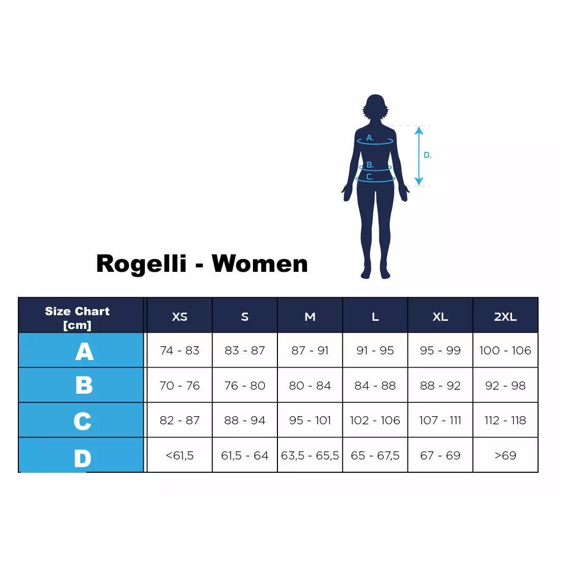 ROGELLI RUN JOY női 3/4-es futónadrág 840.842