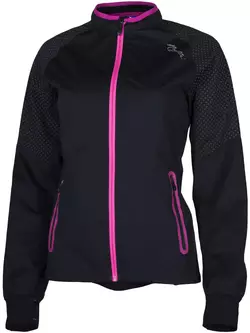 ROGELLI STERNE 801.801 női futódzseki, fekete és rózsaszín