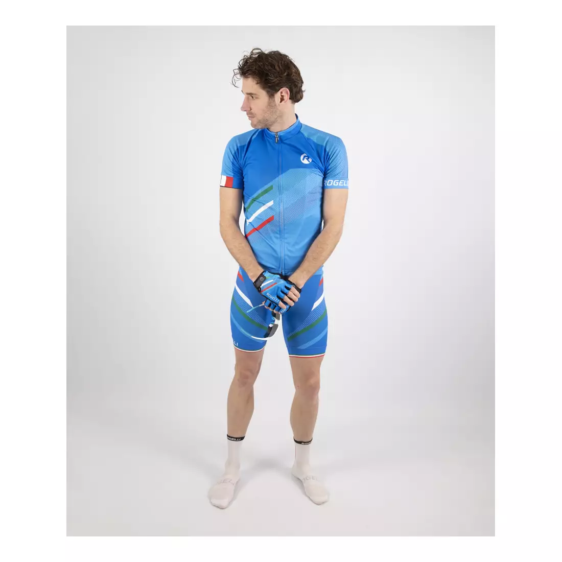 ROGELLI TEAM 2.0 férfi kék kerékpáros nadrág