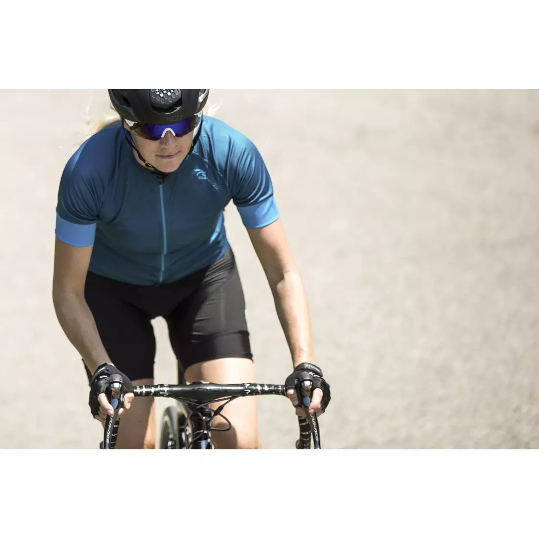 Rogelli MODESTA női kerékpáros mez, kék