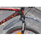 SIMPLA kerékpár sárvédő készlet 24&quot;-28&quot; HAMMER 3 SDE fekete