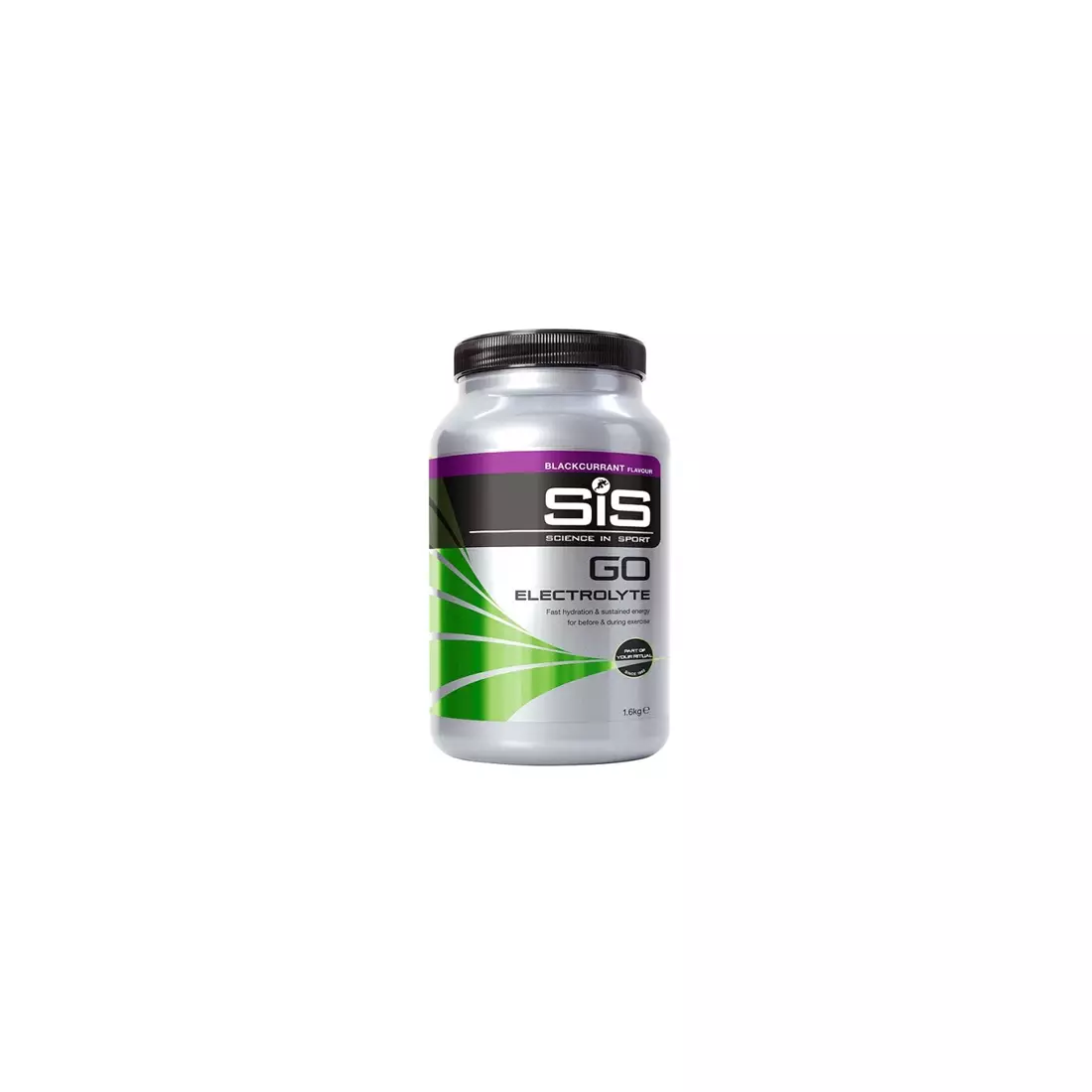 SIS izotóniás ital fekete ribizli por 1,6 kg SIS114027 feloldásához