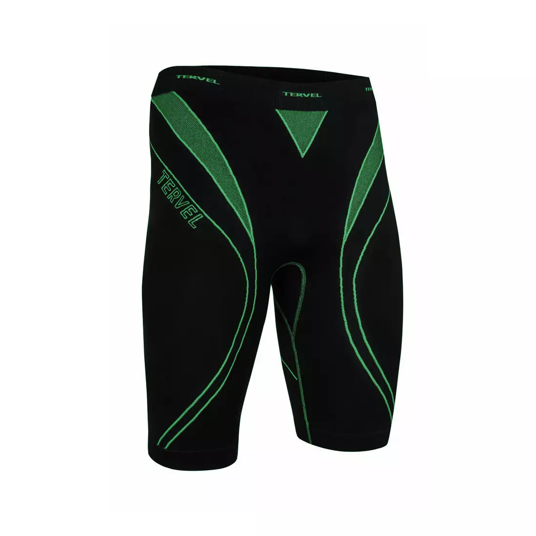 TERVEL OPTILINE férfi termoaktív rövidnadrág / boxer rövidnadrág OPT3204, fekete és zöld