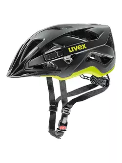 UVEX Active CC fekete és fluor bicikli sisak