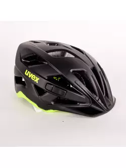 UVEX Active CC fekete és fluor bicikli sisak