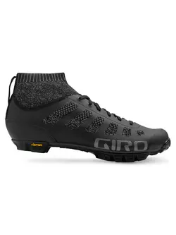 Férfi kerékpáros cipő GIRO EMPIRE VR70 KNIT black charcoal 