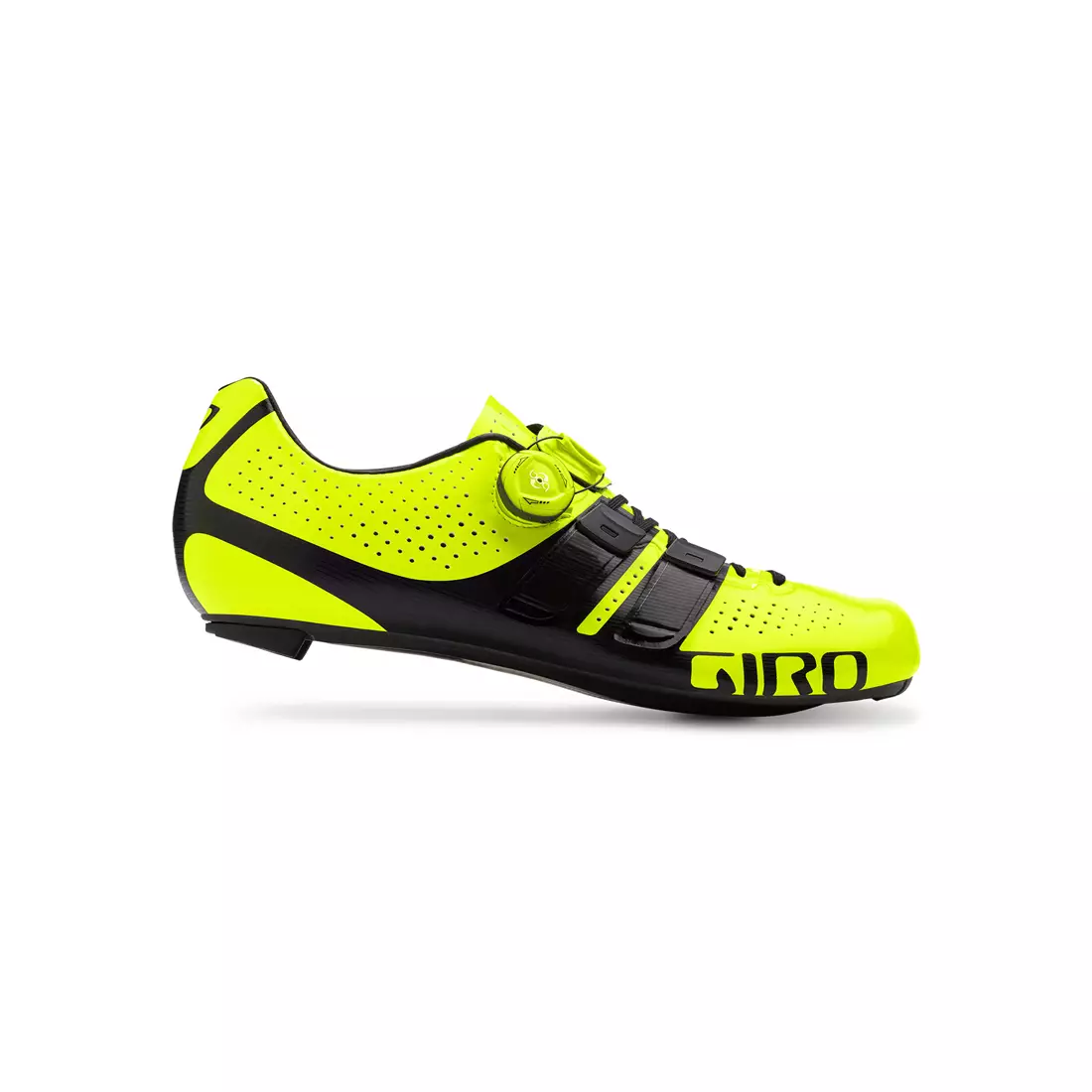 Férfi kerékpáros cipő GIRO FACTOR TECHLACE highlight yellow black 