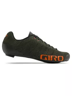 Férfi kerékpáros cipő - országúti  GIRO EMPIRE E70 KNIT olive heather