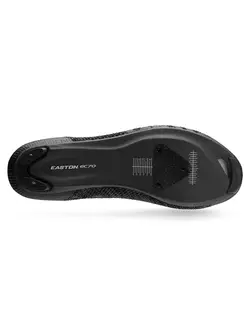 Férfi országúti kerékpáros cipő GIRO EMPIRE E70 KNIT black charcoal heather 