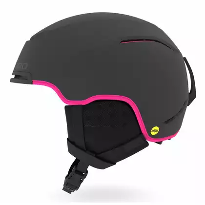 Téli sí- / snowboard sisak GIRO TERRA MIPS matte graphite bright pink 