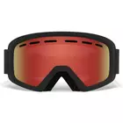 Junior sí / snowboard szemüveg REV BLACK ZOOM GR-7094685