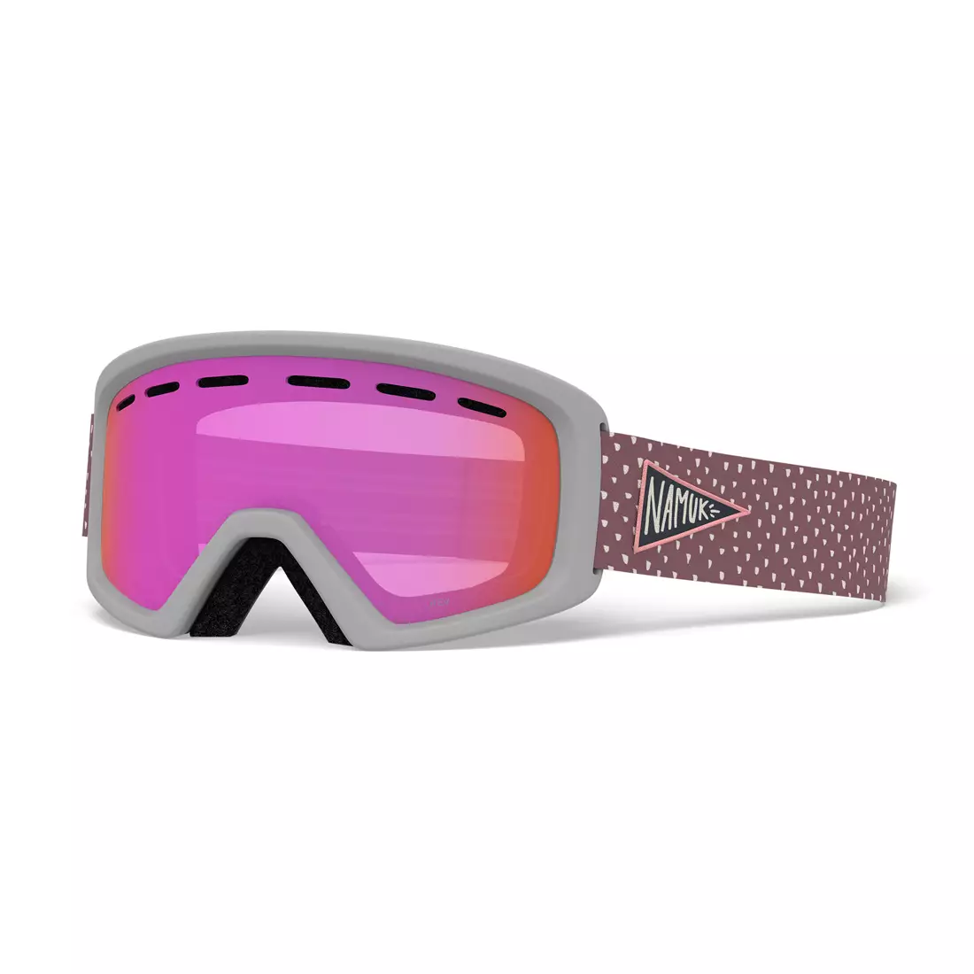 Junior sí / snowboard szemüveg REV NAMUK PINK GR-7105431