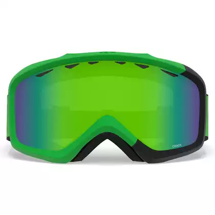 Junior sí / snowboard szemüveg GRADE BRIGHT GREEN BLACK ZOOM GR-7083102