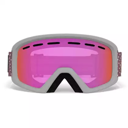 Junior sí / snowboard szemüveg REV NAMUK PINK GR-7105431
