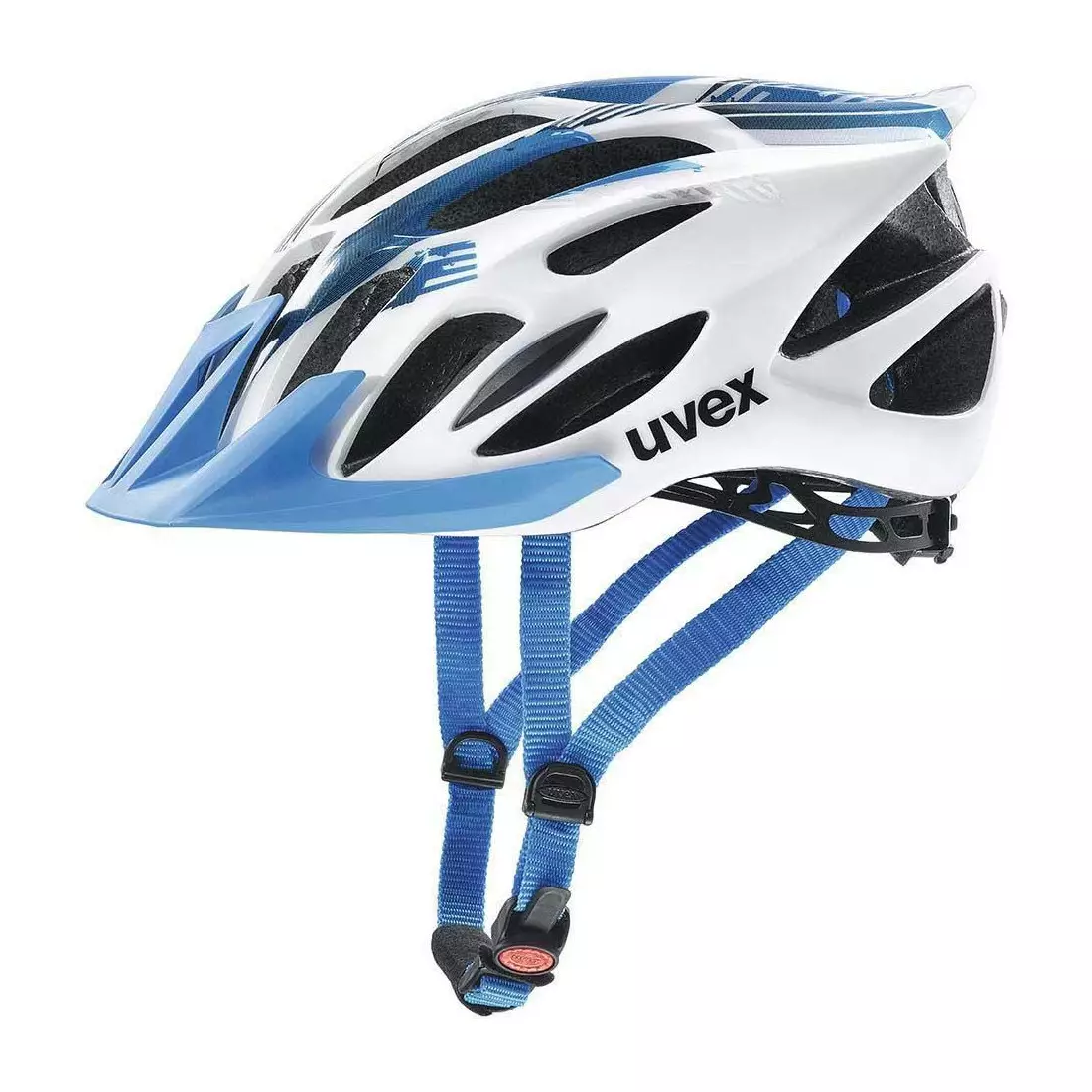 Kerékpáros sisak Uvex Flash 4109660117 white/blue