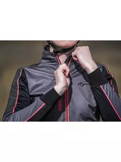 ROGELLI SHINE női enyhén szigetelt kerékpáros dzseki 010.370 szürke-rózsaszín