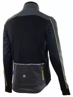 ROGELLI SPARK Könnyen szigetelt kerékpáros kabát Szürke Fluor sárga 003.051