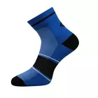 SANTIC kék-fekete kerékpáros zokni W8C09088B