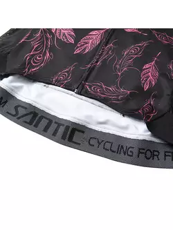SANTIC női kerékpáros trikó fekete L8C02134