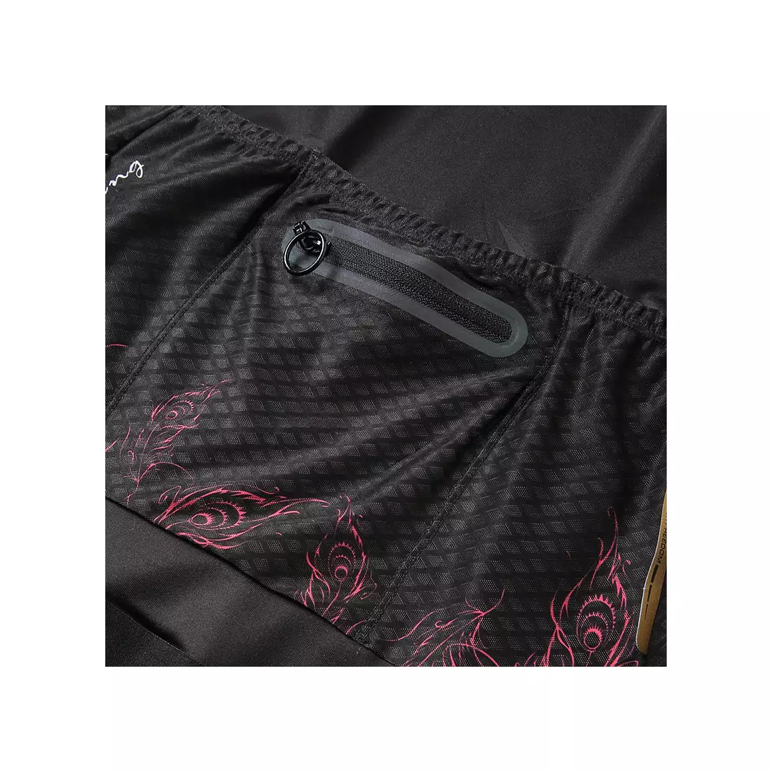 SANTIC női kerékpáros trikó fekete L8C02134