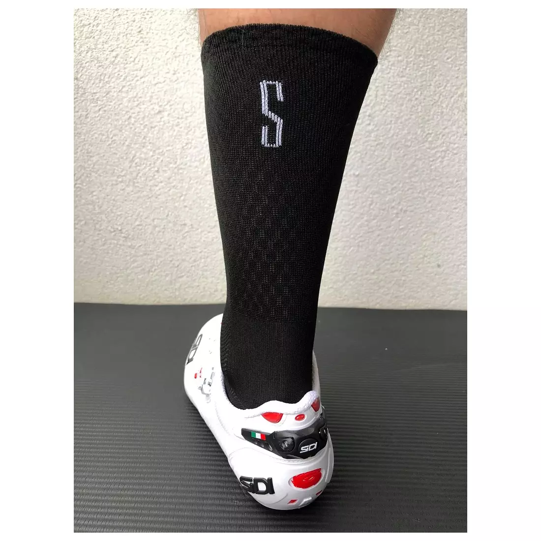 SUPPORTSPORT kerékpáros zokni  BLACK'S