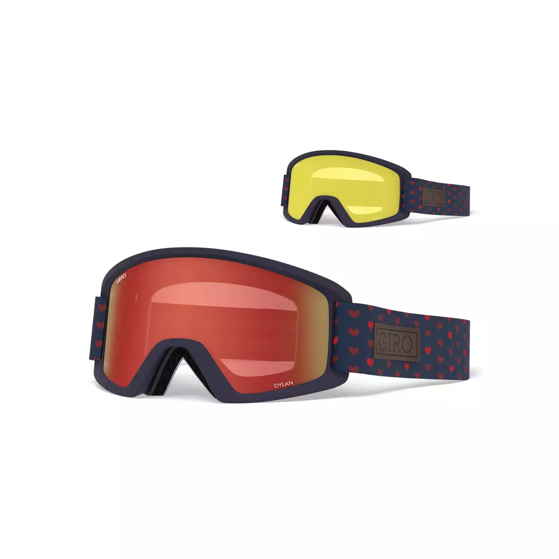 Sí / snowboard szemüveg GIRO DYLAN HEARTS GR-7105442