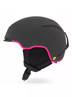 Téli sí- / snowboard sisak GIRO TERRA MIPS matte graphite bright pink 