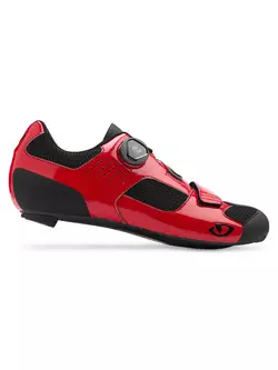 Férfi kerékpáros cipő GIRO TRANS BOA bright red black 
