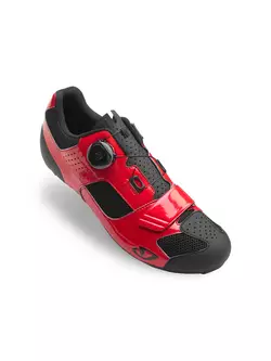 Férfi kerékpáros cipő GIRO TRANS BOA bright red black 