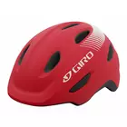 GIRO SCAMP INTEGRATED MIPS kerékpáros gyereksisak, bright red