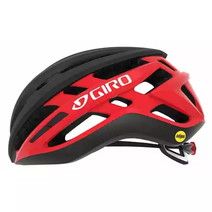 Kerékpáros sisak GIRO AGILIS matte black bright red 