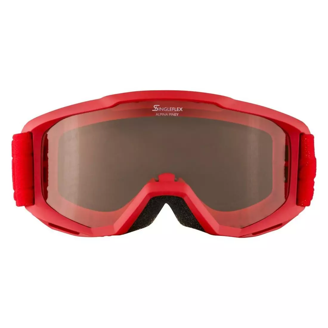 Sí / snowboard szemüveg ALPINA JUNIOR PINEY RED A7268451