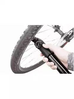 TOPEAK TT G TWIN TURBO kerékpáros szivattyú nyomásmérővel