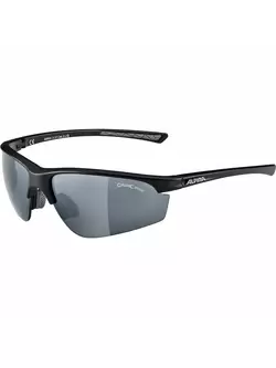ALPINA sportszemüveg 3 cserélhető lencse TRI-EFFECT 2.0 BLACK MATT BLK MIRR S3/CLEAR S0/ORANGE MIRR S2 A8604331