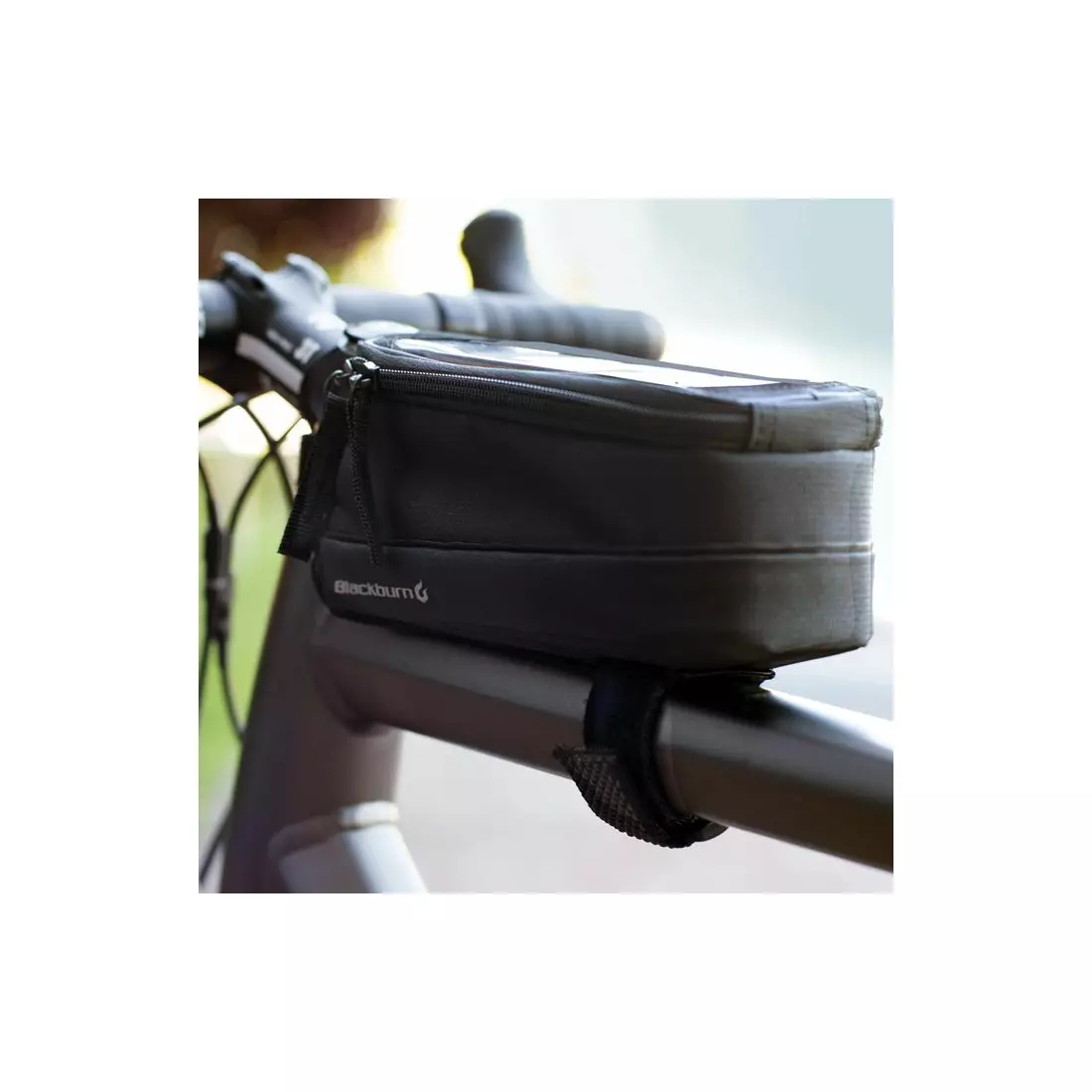 BLACKBURN vízálló kerékpáros telefon táska local plus top tube bag fekete BBN-7099754