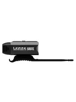 LEZYNE LED HECTO DRIVE 500XL Első lámpa, usb fekete LZN-1-LED-9F-V504