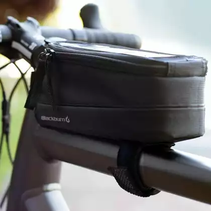 BLACKBURN vízálló kerékpáros telefon táska local plus top tube bag fekete BBN-7099754