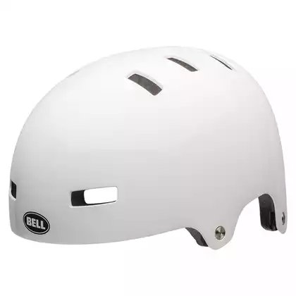 BELL LOCAL Kask rowerowy bmx gloss white 