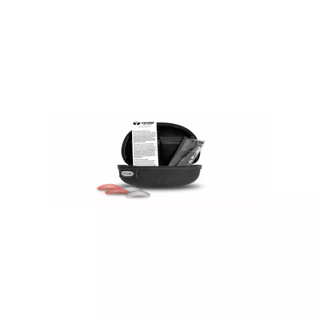 TIFOSI sport szemüveg cserélhető lencsével crit matte black (Smoke, AC Red, Clear) TFI-1340100101