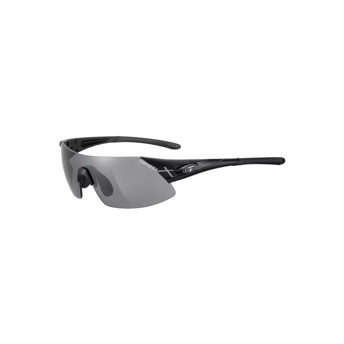 TIFOSI sport szemüveg cserélhető lencsével podium XC matte black (Smoke, AC Red, Clear) TFI-1070100101