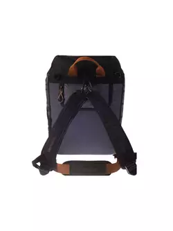 Egy kerékpáros táska / hátizsák BASIL MILES DAYPACK 14L, Hook-On System, vízálló, sötétkék BAS-17665
