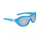 FORCE POKEY Gyermek kerékpáros szemüveg kék és fehér 90955