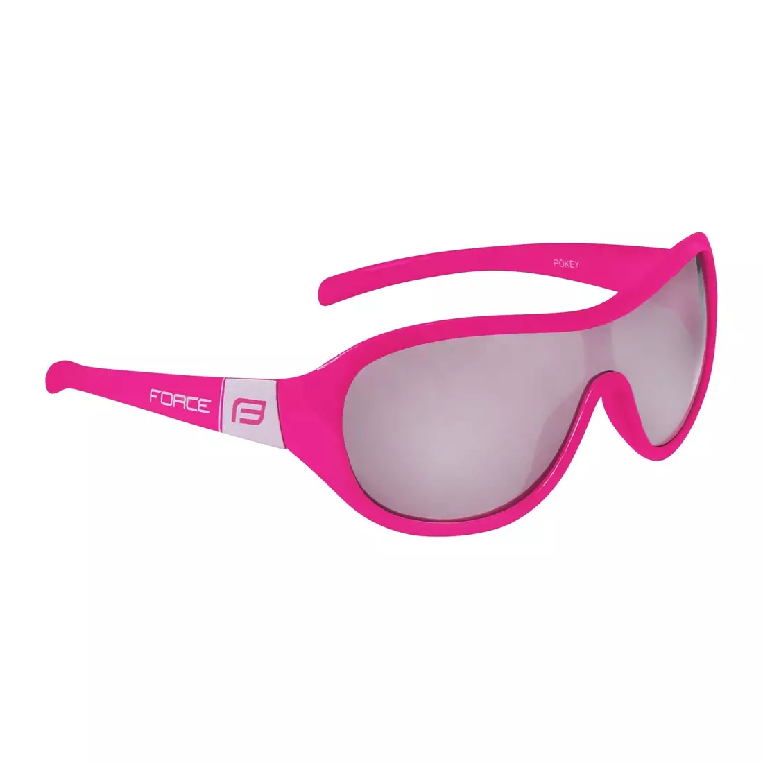 FORCE POKEY kerékpáros szemüveg rózsaszín és fehér 90957
