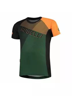 ROGELLI Adventure 060.113 férfi kerékpáros mez MTB zöld-fekete-narancssárga