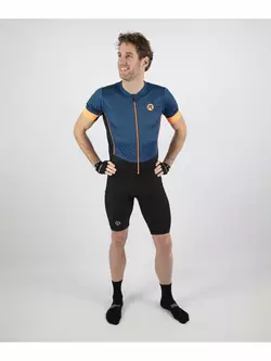 ROGELLI Basic+ 002.606 férfi kerékpáros rövidnadrág nadrág nadrágtartó nélkül fekete