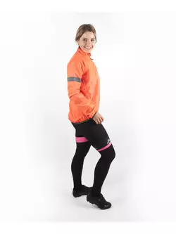 ROGELLI PROTECT női kerékpáros esőkabát fluo rózsaszín 010.407